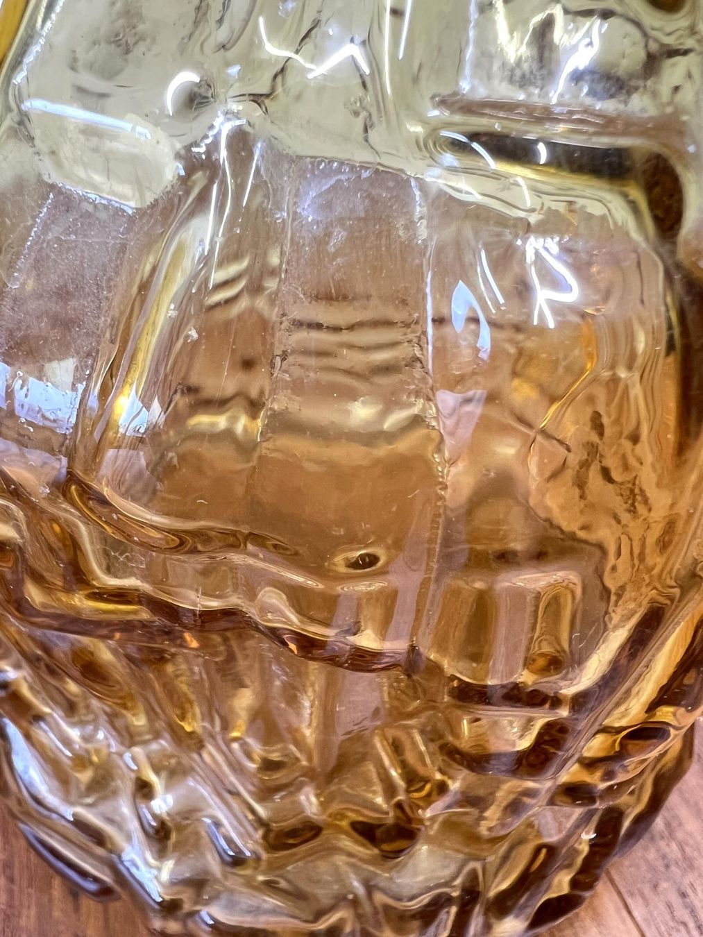 Caraffe: Vintage Wasserkrug - Eisglas – Usato da Walzenhausen venduto da stilvollwohnen 8