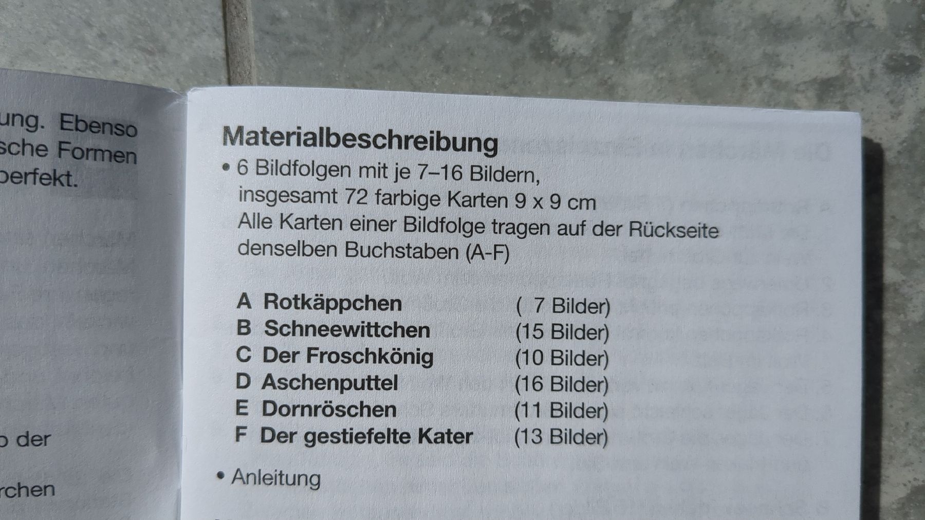 Altro materiale scolastico: Schubi Lernkarten Märchen – Usato da Zürich venduto da versolalto 2