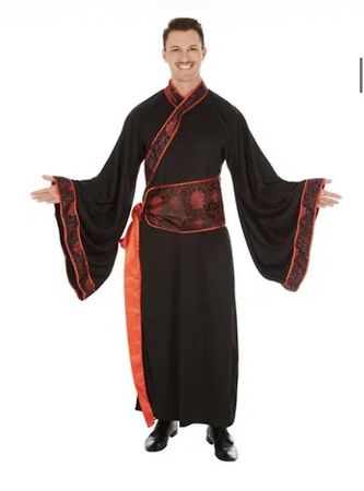 Verkleidung Herren Kimono