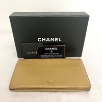 Chanel Portemonnaie beige