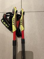 Leki Ski- Roller - StöckeTitanium Vario rot schwarz