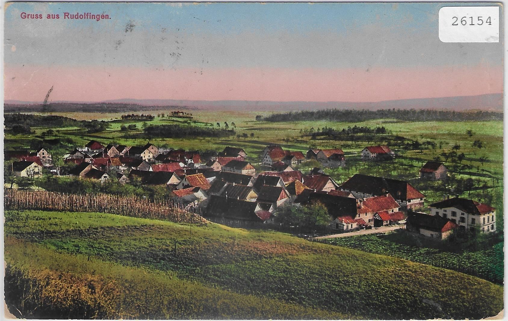 Cartoline postali: Gruss aus Rudolfingen - Litho – Usato da Ettingen venduto da Kartenplanet