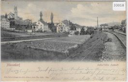 Männedorf - Zeller'sche Anstalt, Bahnlinie
