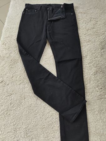 Michael Kors Herren Jeans, Slim Fit, Gr. 33/34, Schwarz