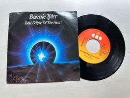 BONNIE TYLER tolle Single Total eclipse of  Kult Hit 80's