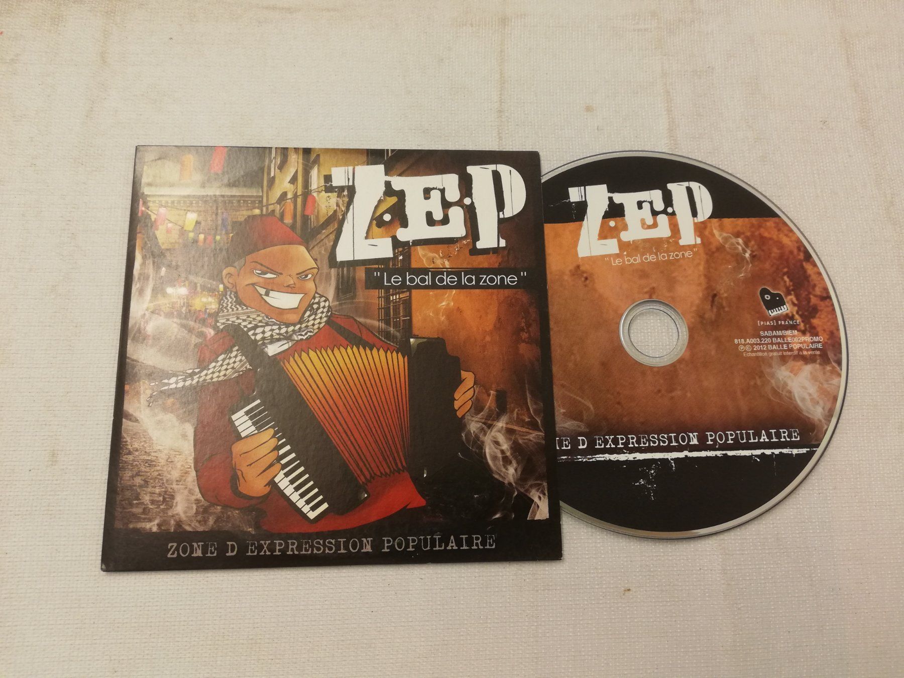 CDs: Z.E.P - LE BAL DE ZONE – Gebraucht aus Bern von Vinylsound.ch 2