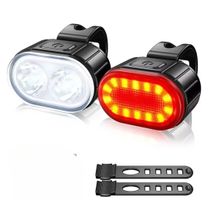 Velo LED Set Starke Fahrradlampe für dunkle Wintertage