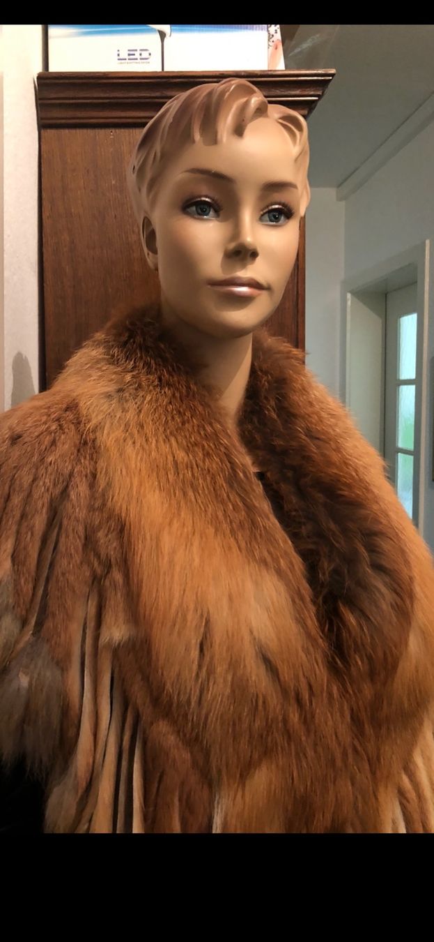 Altro in Moda donna: Poncho Cape Pelz Rotfuchs – Nuovo (secondo la descrizione) da Basel venduto da Ivana_4 5