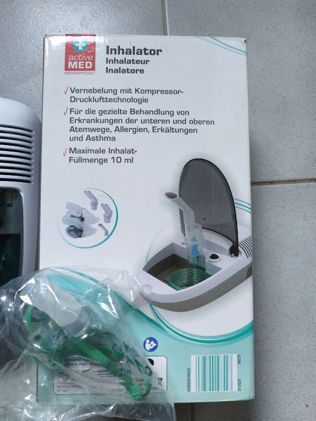 Medizinische Geräte: Inhalator Vernebler – Neu (gemäss Beschreibung) aus Gontenschwil von Jeepli1970 2