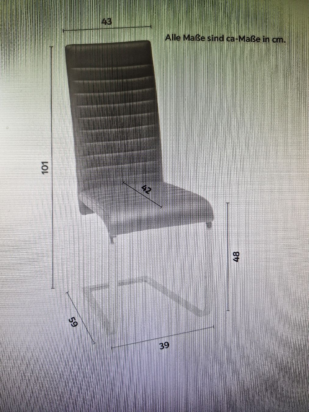 Sedie: 6 x Chaises Cantilever Elisa – Usato da Bulle venduto da Avlis91 5