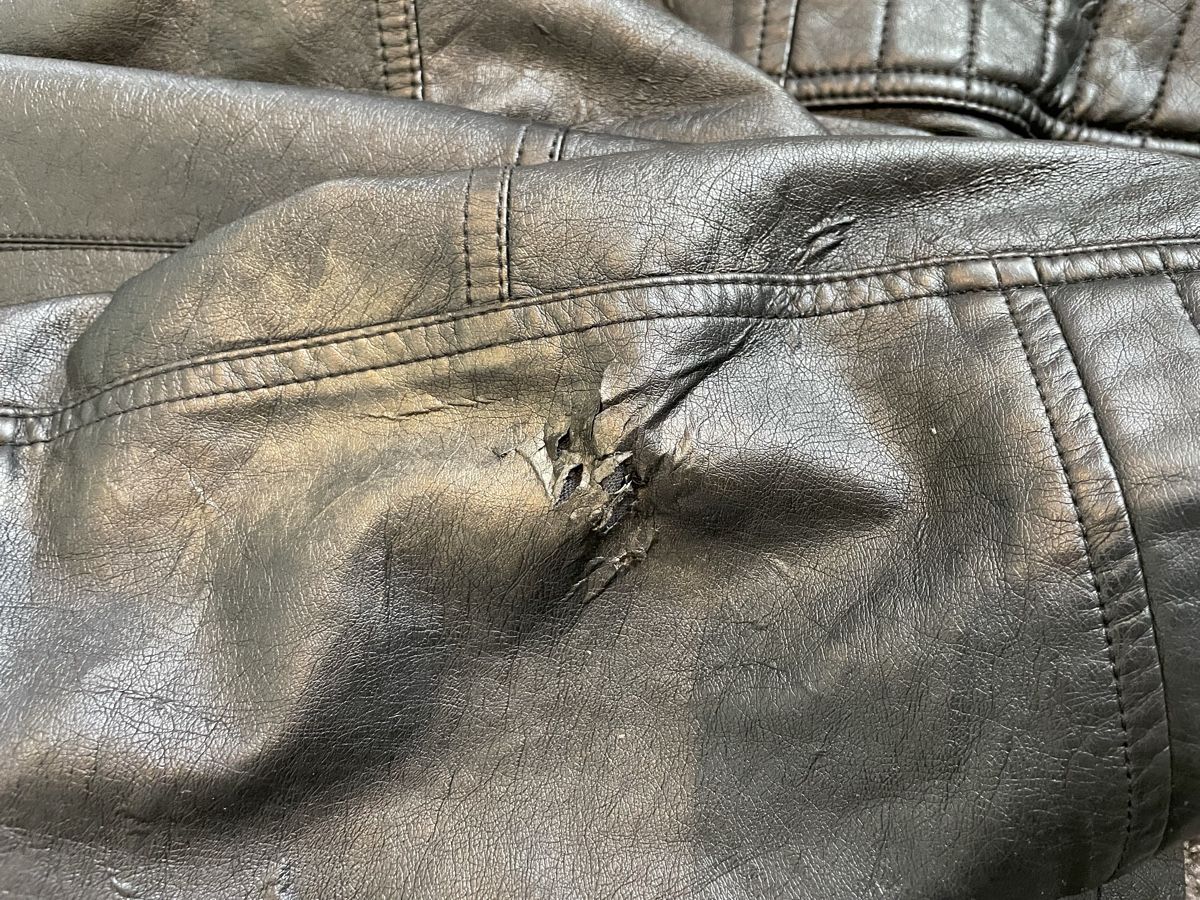 Giacche: Freaky Nation Herrenjacke, Lederimitat – Usato da Tumegl/Tomils venduto da sbde 3