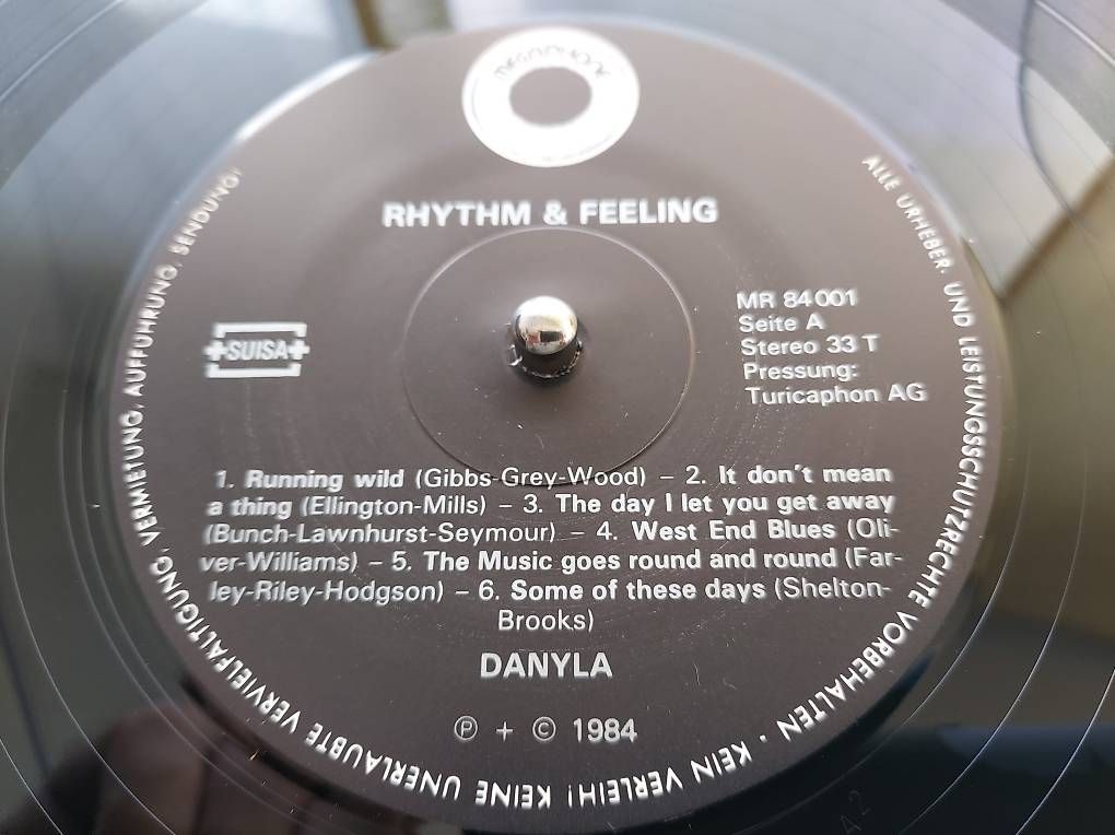 Dischi in vinile: Danyla Dalmont - Rhythm & Feeling - Vinyl - 1984 – Usato da Wilen b. Wollerau venduto da 4banger 2