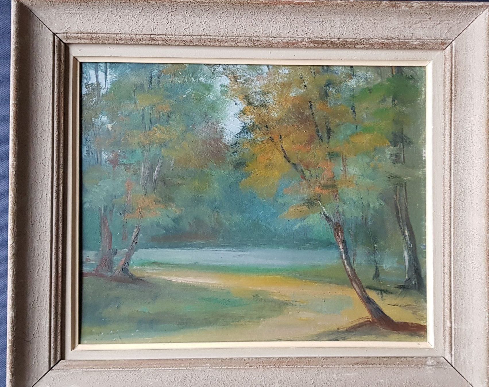 Dipinti: " Parklandschaft"          Schweizer Kunst -  Swiss Art – Usato da Horw venduto da Kunstreich7 1