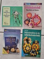 4 Bastelbücher "Artischokentechnik"