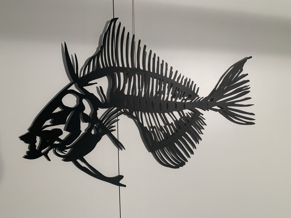 Tutte le decorazioni: Deko Fisch Skelett Metal  – Nuovo (secondo la descrizione) da Grüningen venduto da Matyi21