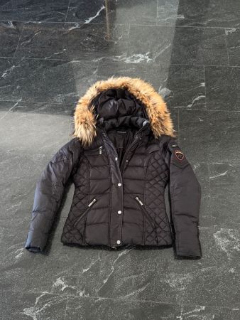Rock and Blue Down Jacket, Swedish design, fitted