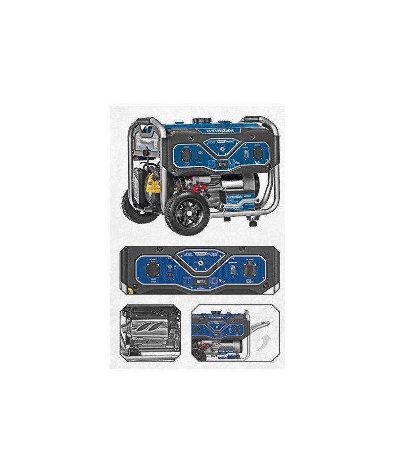 Stromgeneratoren: Generator Hyundai 6,0 kW tragbarer – Neu und originalverpackt aus willisau von GLM-Tools. 5