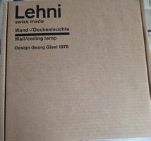 Lehni Wand- Deckenleuchte Georg Gisel 30 cm neu
