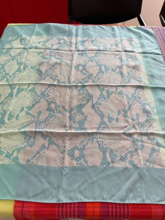 Seidentuch Laurel Escada guter  Zustand 88x88 Cm