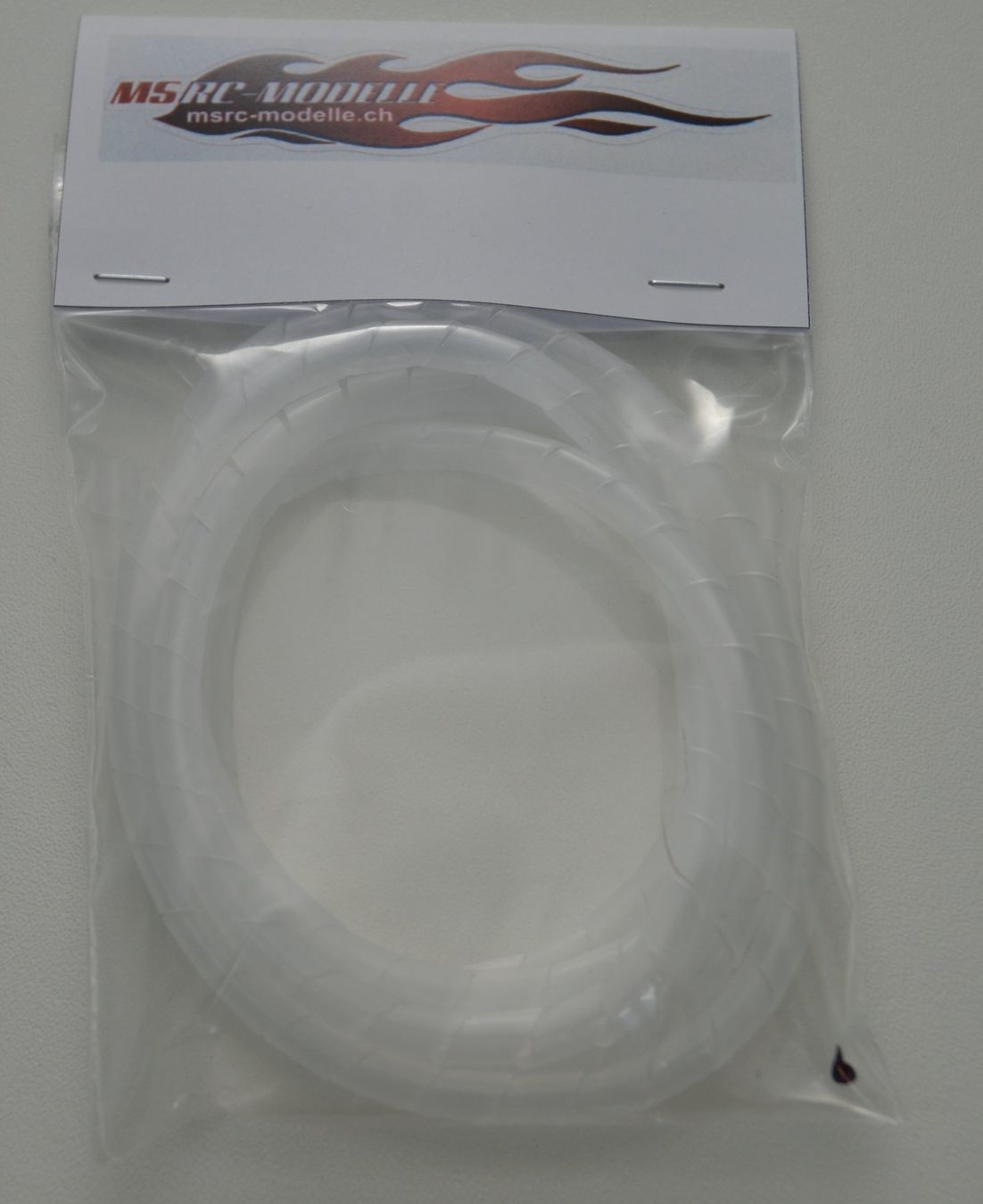Modellismo RC: Spiroschlauch 6mm Weiss 1Meter – Nuovo e nell'imballaggio originale da Rüti venduto da MSRCModelle