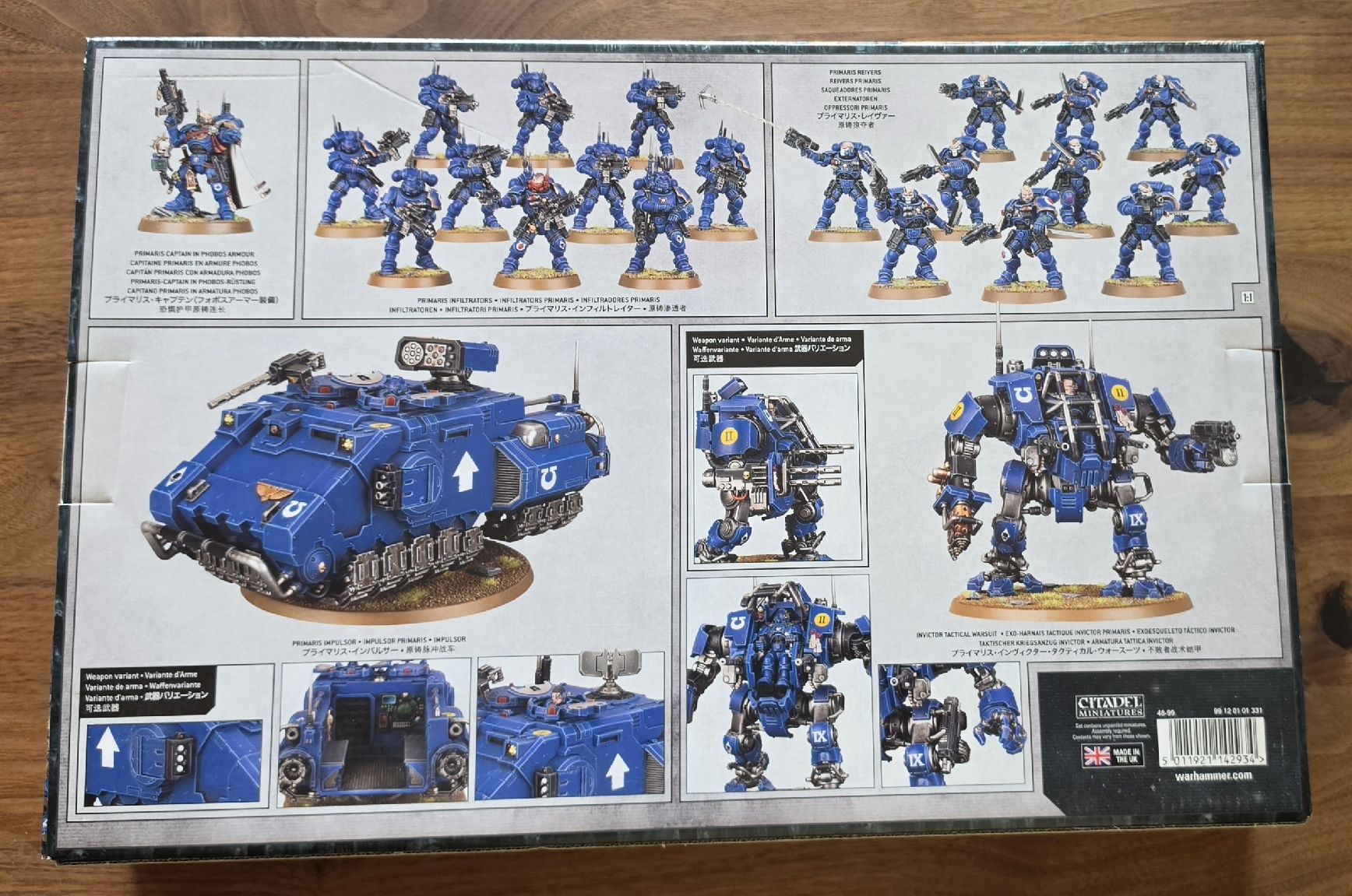 Kits de montage: Warhammer 40000 Space Marines Interdiction Force 23 figurine – Neuf avec emballage d'origine à Grandson par christophe078 1