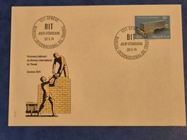 Ersttagsbrief Bureau International Du Travail Genéve 1974