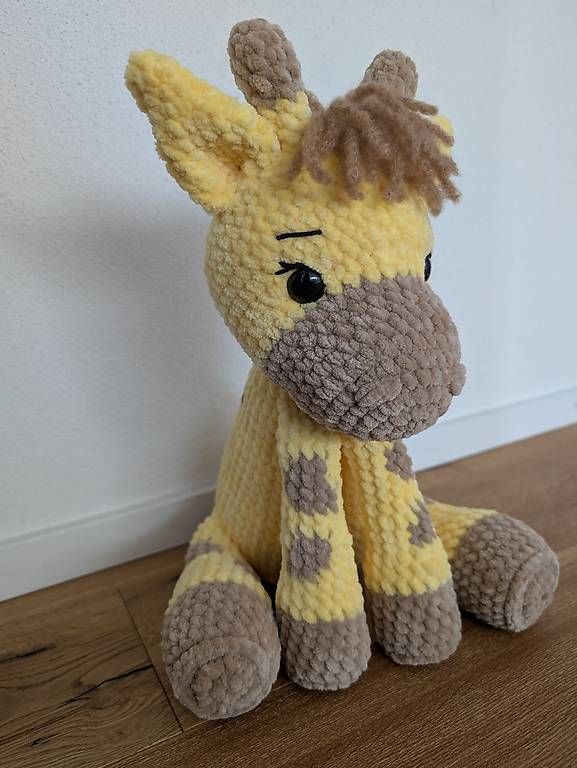 Giocattoli: Amigurumi Giraffe sitzend 33cm – Nuovo (secondo la descrizione) da Beromünster venduto da Shelly9296 3