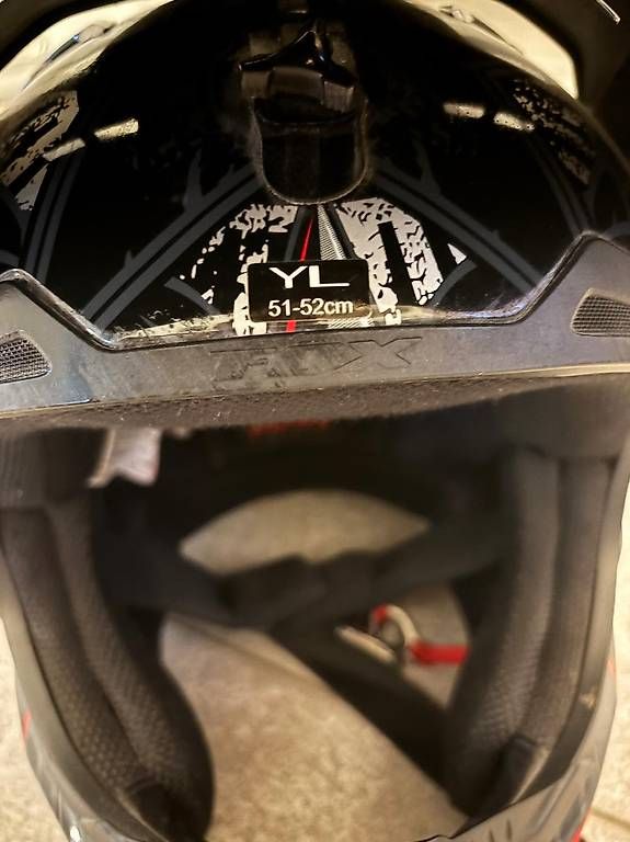 Fox Caschi & visiere: Fox Cross / BMX Kinder Helm – Usato da Grenchen venduto da sch_p6ll 1