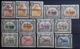 NYASSA Portugal Kolonie ex. Kat. 45-57 * 1903/11