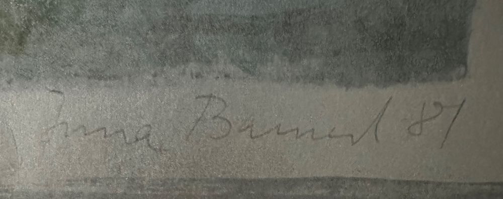 Grafica & Litografie: Irma Bamert (1925) Lithographie handsigniert nummeriert – Usato da Gersau venduto da grafik-kunst 1