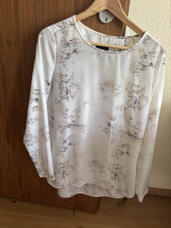 someday women's blouse size 38 printed long sleeve