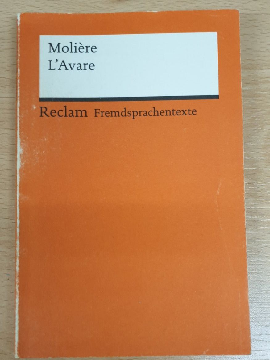 Libri: L'Avare - Molière - Buch Reclam – Usato da Volketswil venduto da jul_hwb8