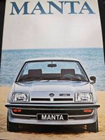 Opel Manta Prospekt 1978 xx