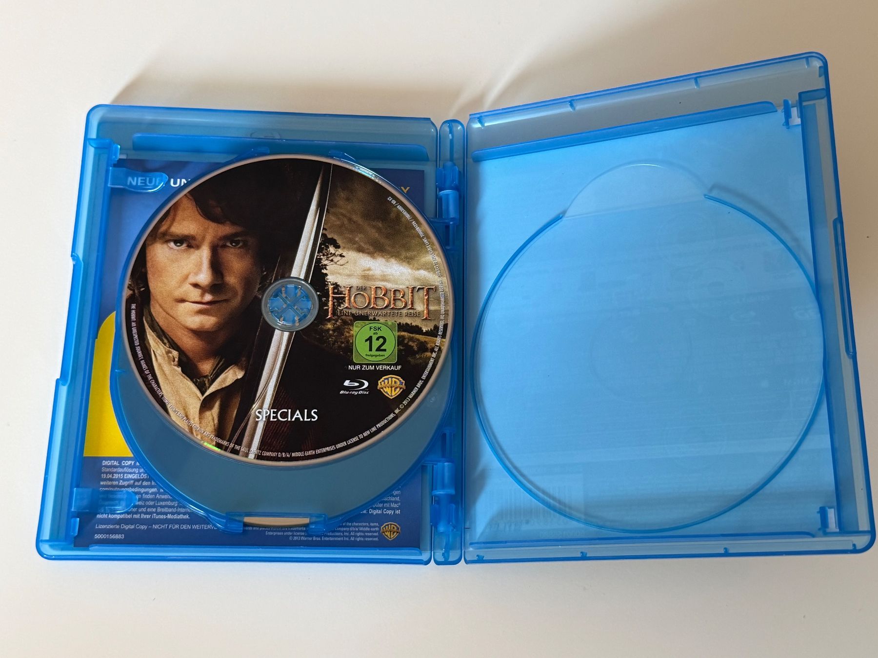 Tous les DVDs: Der Hobbit Eine Unerwartete Reise 3D + 2D Blu-ray – D'occasion à Altstätten SG par sheamus 5