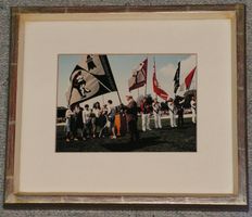Foto Schwingerverband Basel-Stadt, in Rahmen mit Glas
