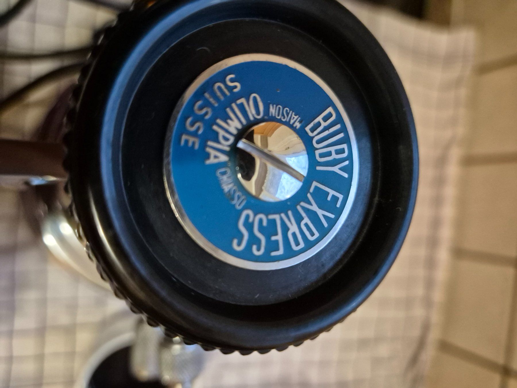 Olympia Express Macchine per caffè & Macchine per espresso: Olimpia Buby Express machine à café Vintage Swiss made – Usato da Monthey venduto da McAuthor 8