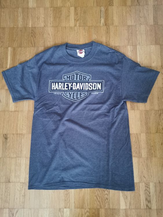 T-Shirt Harley-Davidson Concessionnaire Baden-Baden - Gris - Taille à Vérifier - Neuf Avec Étiquettes