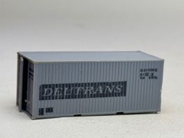 EB- 20 Ft. Container Deutrans grau