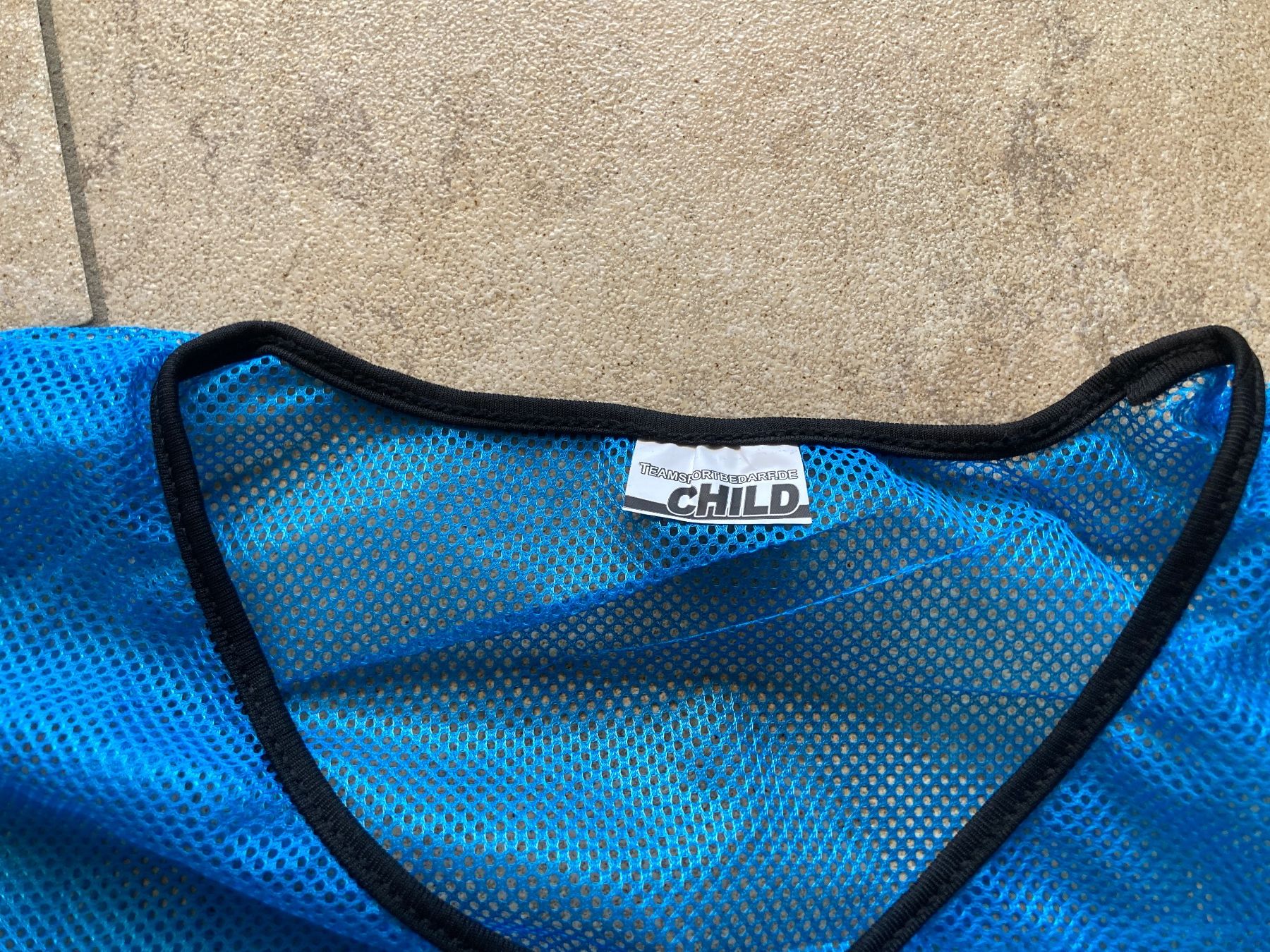 Canottiere & Pantaloni: Trainingsleibchen/Überziehtrikot 2x Kinder, blau – Nuovo e nell'imballaggio originale da Gelterkinden venduto da froggy80 1