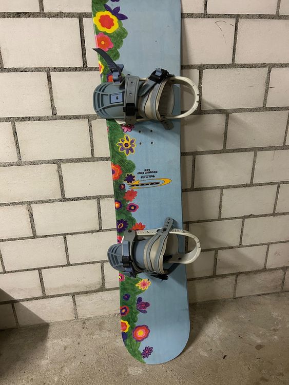 Snowboard gnu stupid cap mit Burton Bindung Kaufen auf Ricardo