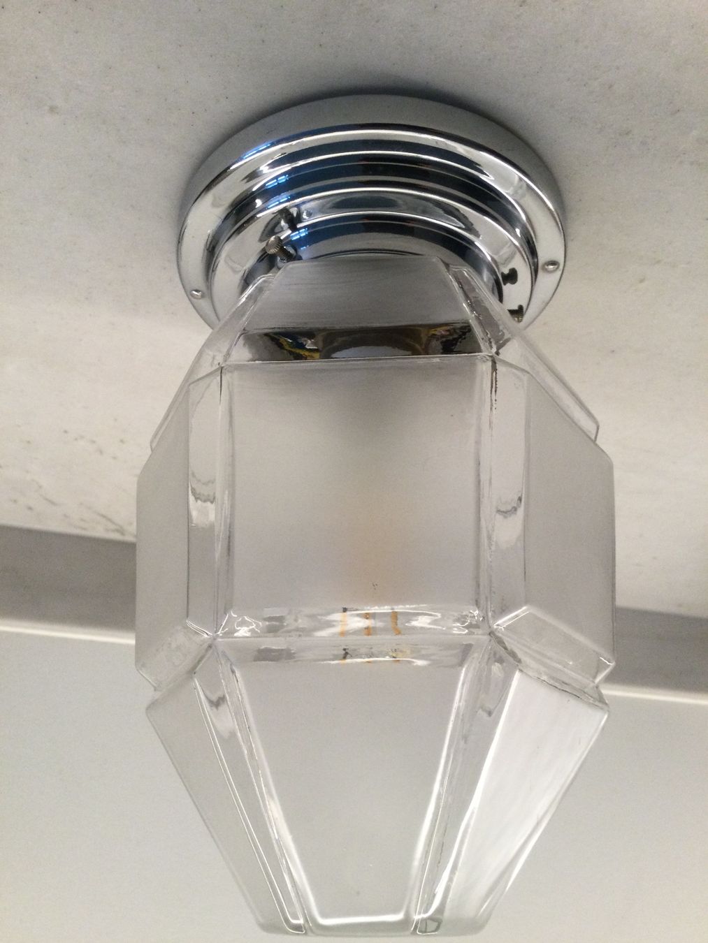 Kronleuchter & Deckenlampen: Deckenlampe Jugendstil - Lampe plafonnier Art déco – Gebraucht aus Zürich von Janakpur