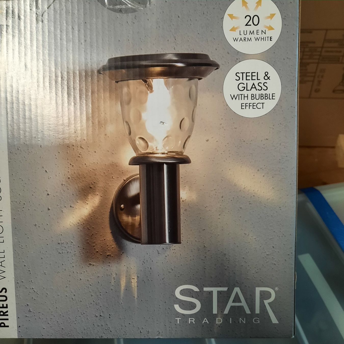 Lampade: Eingangslampe Außen Lampe LED-Solar-Wand-/Wegeleuchte – Nuovo e nell'imballaggio originale da Widnau venduto da Senna7