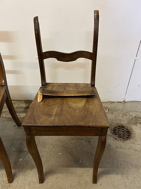 Sedie: Biedermeier 5 Stühle antik – Usato da Ueberstorf venduto da albarossar 4