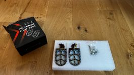 Aluminium-Fussraster Set, Universal, Neu und ungebraucht