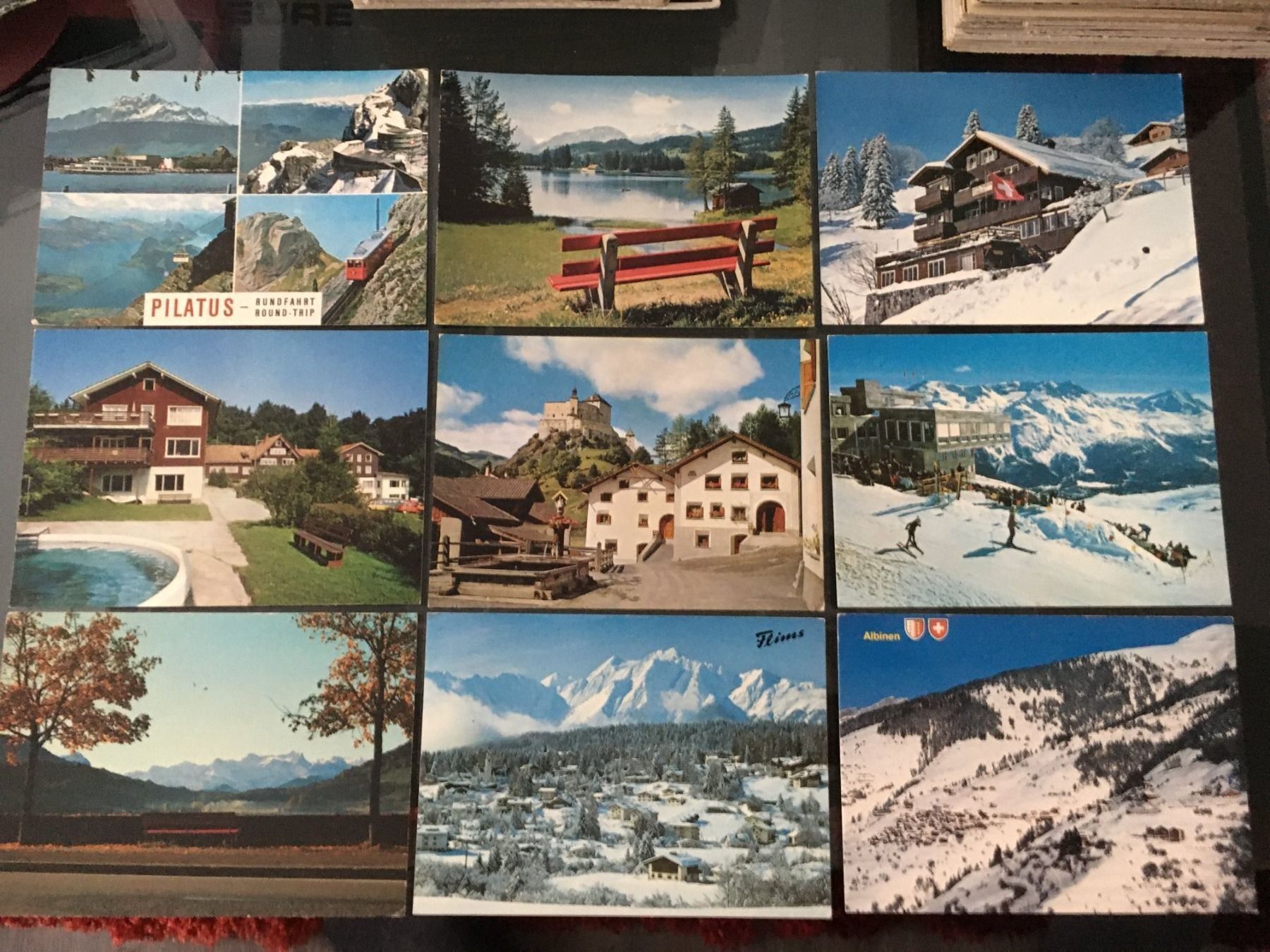 Cartoline postali: 9x ancienne carte Postale Postkarten CH – Usato da Grand-Lancy venduto da Dany1973