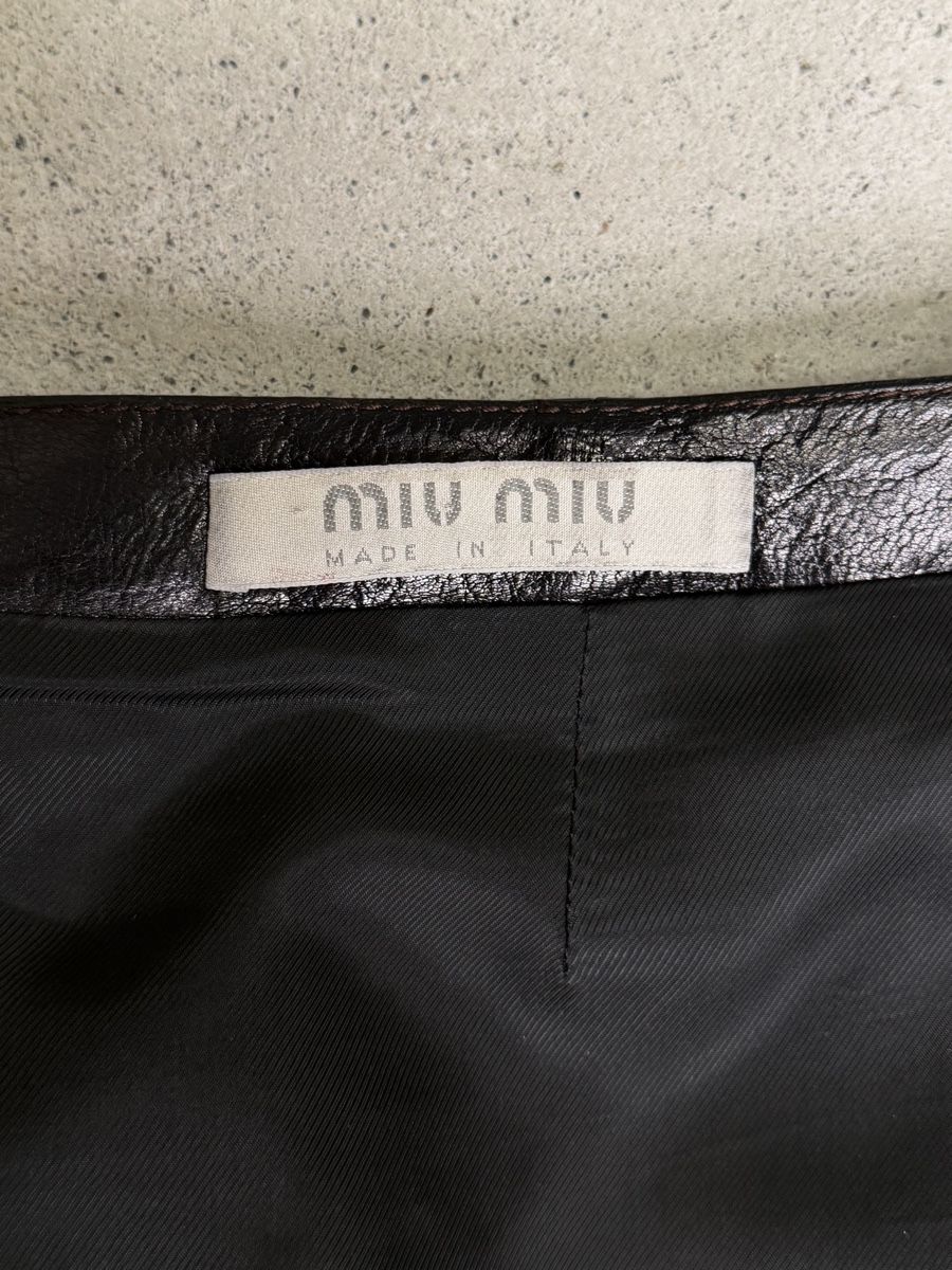 Miu Miu Jupes: Miu Miu Lederrock – Neuf (Voir description) à Luzern par Fabri2000 2