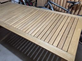 Gartentisch 220 x 90 x 75 cm, Giardimo Nomade