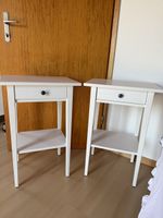 HEMNES Nachttische weiss 2 Stk. wie neu