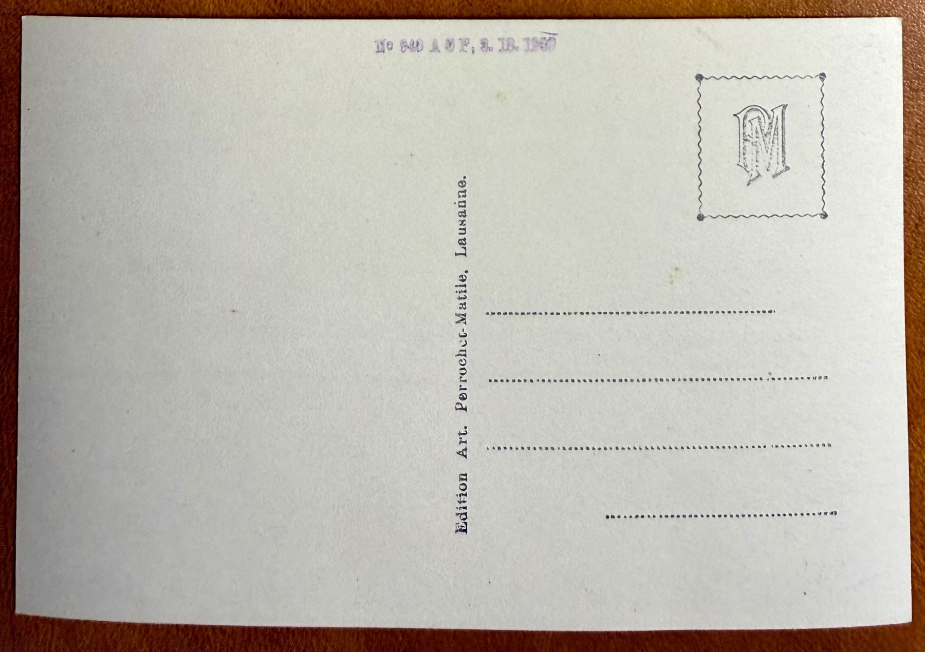 Cartoline postali: Zermatt - Riffelalp - 1939 – Usato da Lutry venduto da Ediego 1