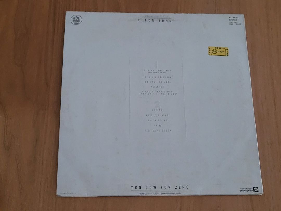 Vinyles: LP  Elton John – D'occasion à Martigny par MZ-67 1
